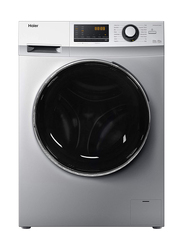 Haier 8Kg 1400 RPM Front Load Washing Machine, HWD80-BP14636S, Silver