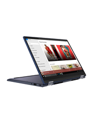 Lenovo Yoga 6 2-in-1 Laptop, 13.3-inch FHD IPS Touch Display, AMD Ryzen 5 5500U 2.1GHz, 256GB SSD, 8GB RAM, AMD Radeon Graphics, EN-KB with FP Reader, Win 10 Home, Abyss Blue