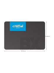 Crucial 2TB BX500 P2 3D NAND SATA 2.5-Inch Internal SSD for PC/Laptop, CT2000BX500SSD1, Black