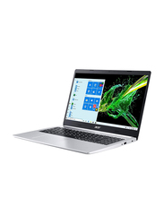 Acer Aspire 5 A515-55T-53AP Laptop, 15.6" HD Touch Display, Intel Core i5-1035G1 10th Gen 1GHz, 256GB SSD, 8GB RAM, ‎620 Intel UHD Graphics, EN KB, Win 10, NX.A14AA.002, Silver