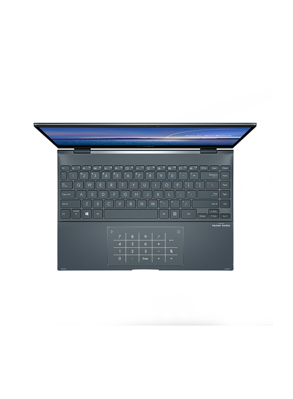 Asus ZenBook Flip UX363EA 2-in-1 Laptop, 13.3 inch OLED Touch x360, Intel Core i7-1165G7 11th Gen, 512GB SSD, 16GB RAM, Intel Iris Xe Graphics, Windows 11, Pine Grey