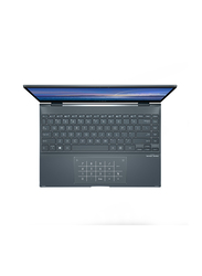 Asus ZenBook Flip UX363EA 2-in-1 Laptop, 13.3 inch OLED Touch x360, Intel Core i7-1165G7 11th Gen, 512GB SSD, 16GB RAM, Intel Iris Xe Graphics, Windows 11, Pine Grey