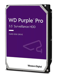 Western Digital Purple Pro 10TB HDD 3.5-inch SATA Surveillance Hard Drive with 256MB Cache Memory, WD101PURP, Purple/White