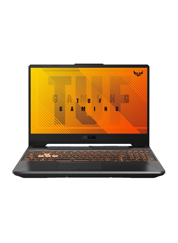 Asus TUF F15 Gaming Laptop, 15.6 inch FHD Display 144Hz, Intel Core i5-10300H 10th Gen 2.5GHz, 512GB SSD, 8GB RAM, Nvidia GTX 1650 4GB Graphics, Backlit EN KB, Win 10, FX506LH, Black