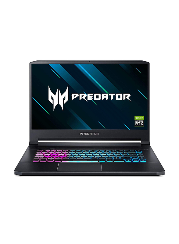 Acer Predator Triton 500 Gaming Laptop, 15.6 inch FHD 300hz, Intel Core i7-10750H, 512GB SSD, 16GB RAM, 8GB Nvidia RTX 2070 Graphics, Window 10 Home, Black
