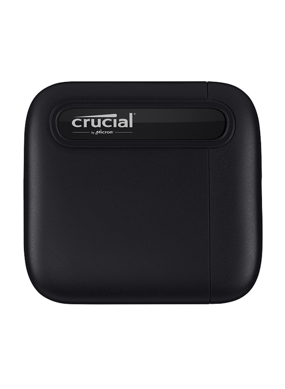Crucial X6 1TB SSD External Portable Solid State Drive, USB 3.2, CT1000X6SSD9, Black