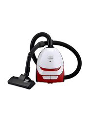Nikai Hand Held Vacuum Cleaner, 1.2L, 1400W, NVC2302A1, Red/White