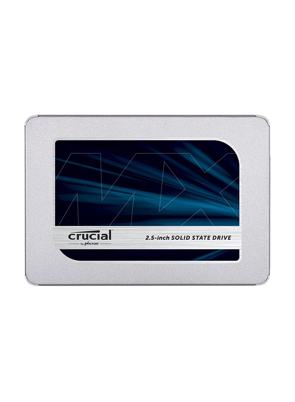 Crucial 1TB MX500 3D NAND SATA 2.5-inch 7mm Internal SSD for PC/Laptop, CT1000MX500SSD1Z, Blue/Grey