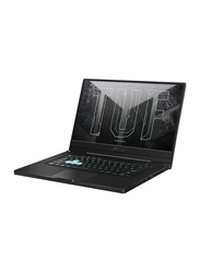 Asus TUF Dash F15 Gaming Laptop, 15.6 inch FHD 144Hz, Intel Core i7-11370H 11th Gen 3.3GHz, 512GB SSD, 16GB RAM, Nvidia RTX 3050 4GB VGA Graphics, Backlit EN KB, DOS, 516PC-HN005, Eclipse Grey