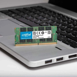 Crucial 16GB RAM 2666MHz Basics DDR4 SODIMM Laptop Memory, CB16GS2666, Green