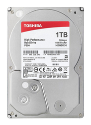 Toshiba 1TB Desktop 7200 RPM Internal Hard Drive, Silver