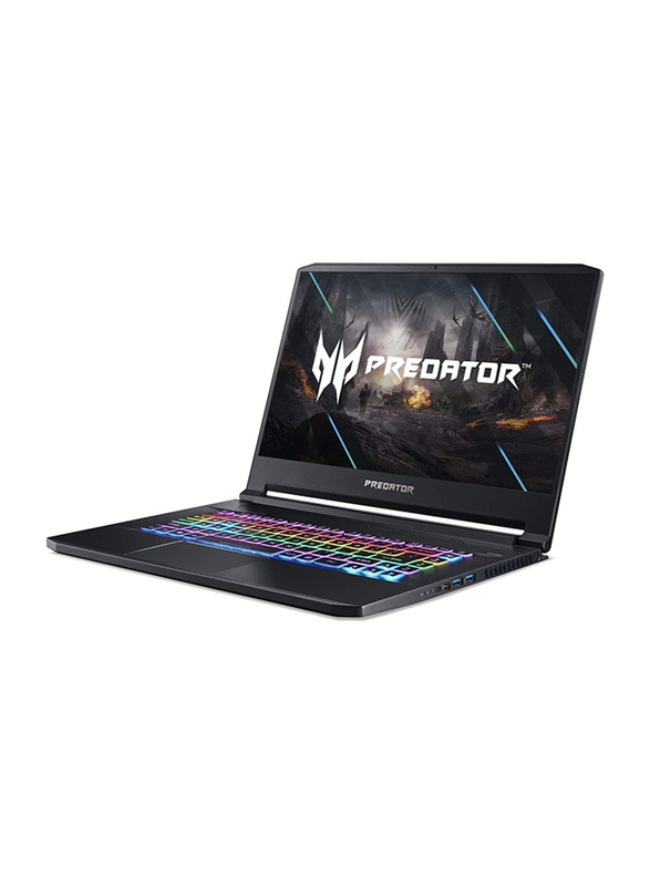 Acer Predator Triton 500 Gaming Laptop, 15.6 inch FHD Display 300Hz, Intel Core i7-10750H 10th Gen 2.6GHz, 512GB SSD, 16GB RAM, Nvidia RTX 2070 8GB Graphics, Backlit EN KB, Win 10, Black