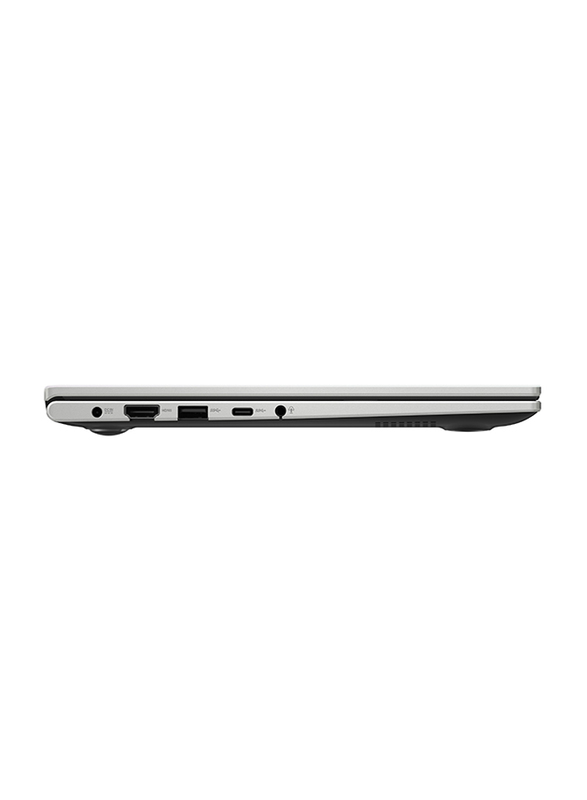 Asus VivoBook Notebook Laptop, 14-inch FHD Display, Intel Core i3-1005G1 10th Gen 1.20GHz, 128GB SSD, 4GB RAM, Intel UHD Graphics, English Keyboard, Win 10 Home, X413JA, Silver & Dreamy White