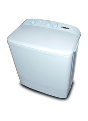 Nikai 7Kg Twin Tub Top Load Semi Automatic Washing Machine, NWM700SPN2, White