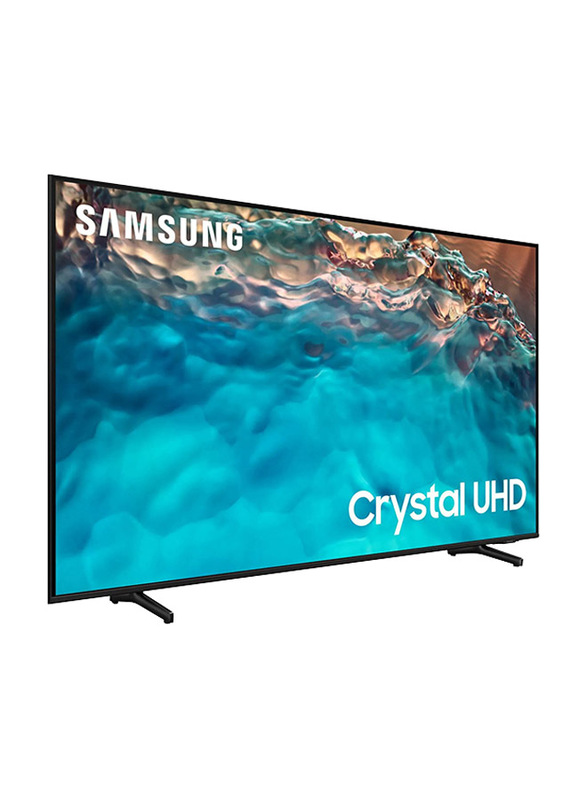 Samsung 65-Inch BU8000 4K Crystal Ultra HD LED Smart TV, UA65BU8000UXZN, Black