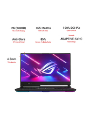 Asus Rog Strix G533QS Gaming Laptop, 15.6 inch FHD, AMD Ryzen 9 5900HX 3.2GHz, 1TB SSD, 32GB RAM, Nvidia RTX 3080 16GB, FreeDOS, Black