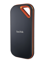 Sandisk 2TB SSD Extreme Pro External Portable Solid State Drive, USB 3.2, 2000MB/s, Black