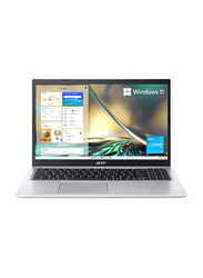 Acer Aspire 5 A515-56-36UT Laptop, 15.6" Full HD Display, Intel Core i3-1115G4 11th Gen 3 GHz, 128GB SSD, 4GB RAM, 620 Intel UHD Graphics, EN KB, Win 10, NX.AASAA.001, Silver