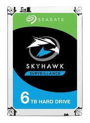 Seagate Skyhawk 6TB SATA 6GB/s 256MB Cache Surveillance Internal Hard Drive, Black/Blue