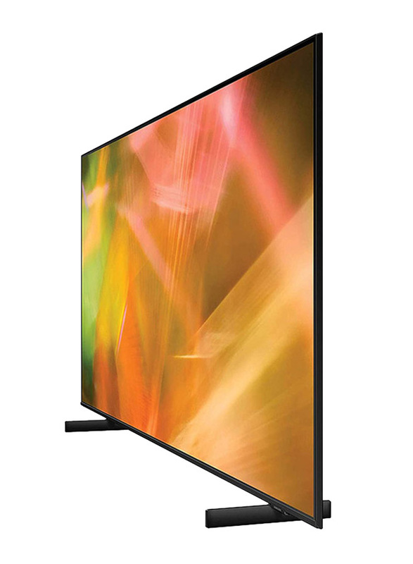 Samsung 50-Inch AU8000 4K Crystal Ultra HD LED Smart TV, UA50AU8000UXZN, Black