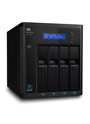 Western Digital 0TB My Cloud Pro Series PR4100 Emea Network Attached Storage External Hard Drive, USB 3.0, Black
