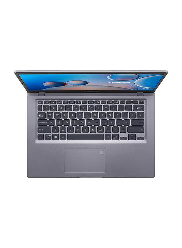 Asus VivoBook Laptop, 14-inch FHD Display, Intel Core i3-1005G1 10th Gen 1.20GHz, 1TB HDD, 4GB RAM, Intel UHD Graphics, EN-KB with Calculator Touch Pad, Window 10 Home, X415JA, Slate Grey/Silver