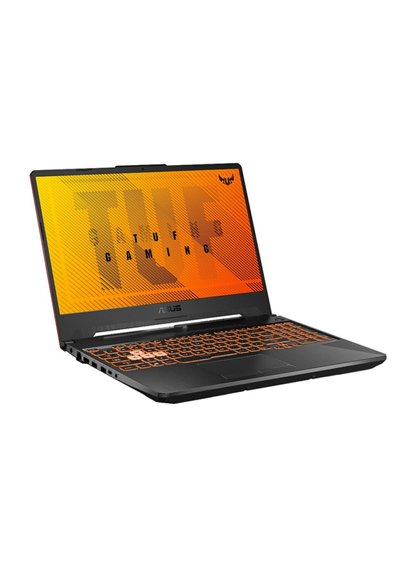 Asus TUF F15 Gaming Laptop, 15.6 inch FHD Display 144Hz, Intel Core i5-10300H 10th Gen 2.5GHz, 512GB SSD, 8GB RAM, Nvidia GTX 1650 4GB Graphics, Backlit EN KB, Win 10, FX506LH, Black