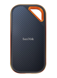 Sandisk 4TB SSD Extreme Pro External Portable Solid State Drive, USB 3.2, 2000MB/s, Black