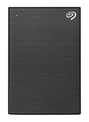 Seagate 4TB HDD One Touch External Portable Hard Drive, USB 3.2, Black