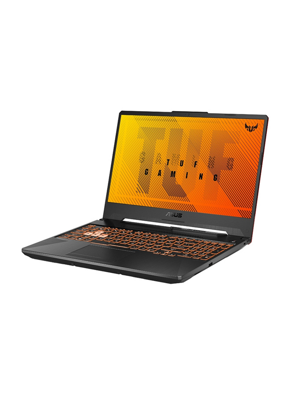 Asus TUF F15 Gaming Laptop, 15.6 inch FHD Display 144Hz, Intel Core i5-10300H 10th Gen 2.5GHz, 512GB SSD, 8GB RAM, Nvidia GTX 1650 4GB Graphics, Backlit EN KB, Win 10, FX506LH, Black