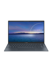Asus ZenBook UX425EA Laptop, 14 inch FHD, Intel Core i5-1135G7 11th Gen, 512GB SSD + 32GB Optane Memory, 8GB RAM, Intel Iris Xe Graphics, Win 10 Home, Pine Grey