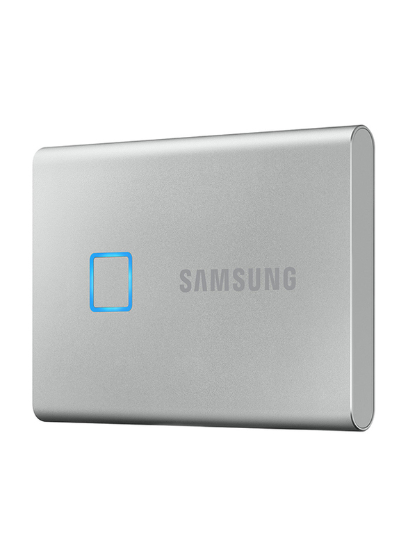 Samsung 2TB T7 SSD External Touch Portable Solid State Drive, USB 3.2, Silver