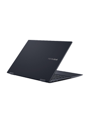 Asus VivoBook Flip 14 2-in-1 Gaming Laptop, 14-inch FHD Touch Display, AMD Ryzen 5 5500U 2.1GHz, 256GB SSD, 8GB RAM, AMD Radeon Graphics, EN-KB with FP, Wid 10 Home, TM420UA-WS51T, Black