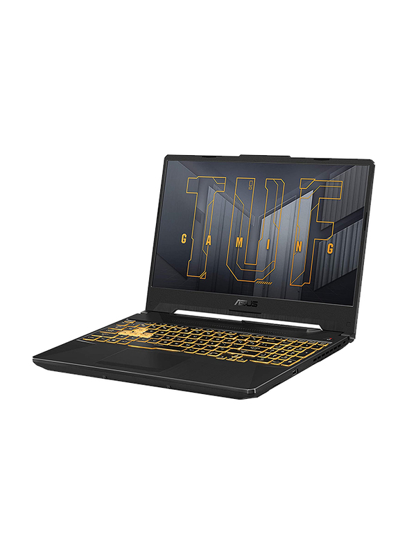 Asus TUF 506HEB-HN185 Gaming Laptop, 15.6 inch FHD 144Hz, Intel Core i7-11800H 11th Gen, 512GB SSD, 16GB RAM, 4GB Nvidia RTX 3050Ti Graphics, FreeDOS, Black