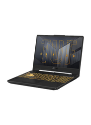 Asus TUF 506HEB-HN185 Gaming Laptop, 15.6 inch FHD 144Hz, Intel Core i7-11800H 11th Gen, 512GB SSD, 16GB RAM, 4GB Nvidia RTX 3050Ti Graphics, FreeDOS, Black