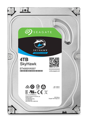 Seagate Skyhawk 4TB SATA 6GB/s 256MB Cache Surveillance Internal Hard Drive, Black/Blue