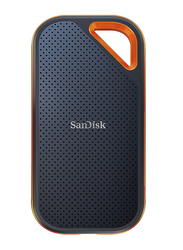 Sandisk 1TB SSD Extreme Pro External Portable Solid State Drive, USB 3.2, 2000MB/s, Black