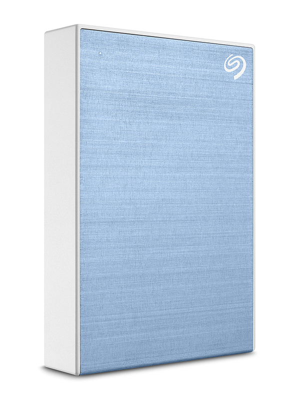 Seagate 2TB HDD One Touch External Portable Hard Drive, USB 3.2, Light Blue