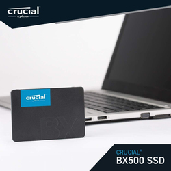 Crucial 240GB Bx500 3D NAND SATA 2.5-inch Internal SSD for PC/Laptop, Black
