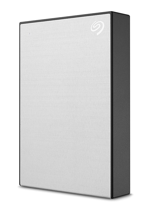 Seagate 5TB HDD Backup Plus Slim External Portable Hard Drive, USB 3.0, Silver