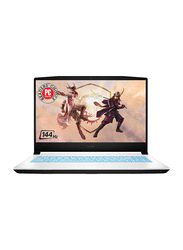 MSI Sword 15 A11UD-001 Gaming Laptop, 15.6 inch FHD 144Hz, Intel Core i7-11800H 2.4GHz 11th Gen, 512GB SSD, 8GB RAM, 4GB Nvidia RTX 3050Ti Graphics, Window 10 Home, White