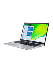 Acer Aspire 5 A515-56-36UT Laptop, 15.6 inch FHD Display, Intel Core i3-1115G4 11th Gen 3GHz, 128GB SSD, 4GB RAM, Intel Iris Xe Graphics, EN KB, Win 10, Free Upgd. to Win 11, Pure Silver