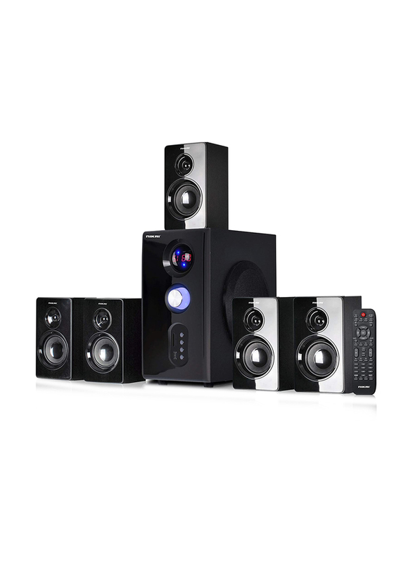 Nikai 5.1 Channel Home Theater System, NHT5000BTN, Black