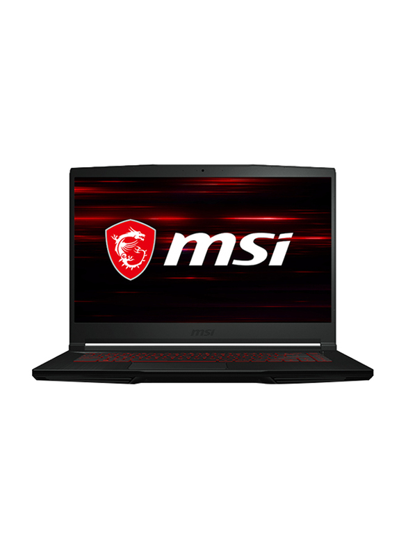 MSI GF63 Thin 10SCXR Gaming Laptop, 15.6 inch FHD, Intel Core i5-10500H, 256GB SSD, 8GB RAM, 4GB Nvidia GTX 1650 Graphics, Window 10 Home, Black