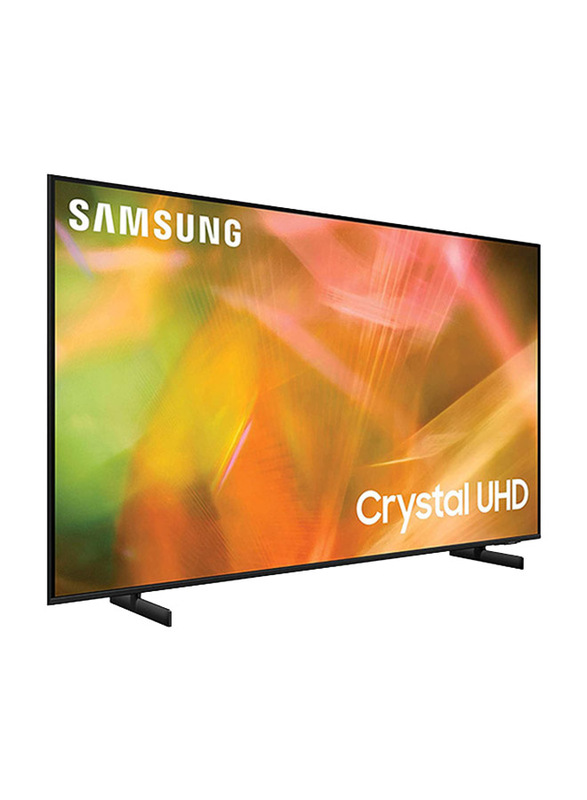 Samsung 50-Inch AU8000 4K Crystal Ultra HD LED Smart TV, UA50AU8000UXZN, Black