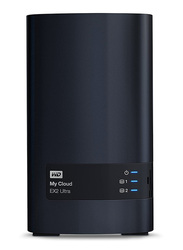 Western Digital 0TB My Cloud Ex2 Diskless Network Attached Storage, USB 3.0, Black