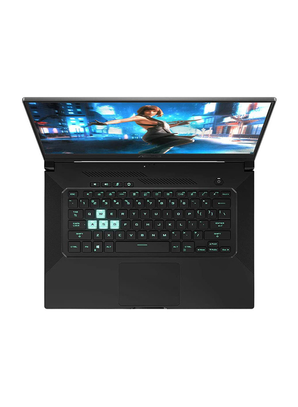 Asus TUF Dash Gaming Laptop, 15.6 inch FHD Display 144Hz, Intel Core i7-11370H 11th Gen 3.3GHz, 512GB SSD, 16GB RAM, Nvidia RTX 3070 8GB Graphics, Backlit EN KB, Win 10, FX516PM, Eclipse Grey