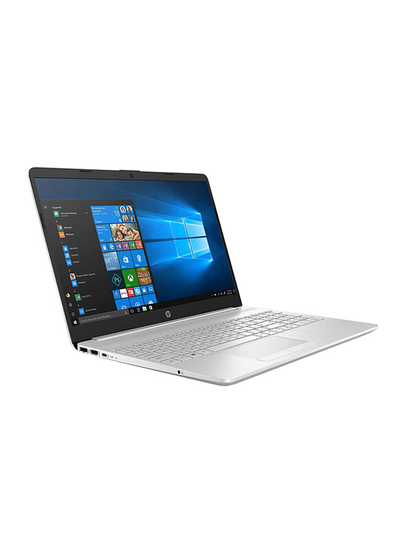 HP 15-DW3033 Laptop, 15.6 inch FHD IPS, Intel Core i3-1115G4 3.0GHz 11th Gen, 256GB SSD, 8GB RAM, Intel UHD Graphics, Win 10 Home, Natural Silver