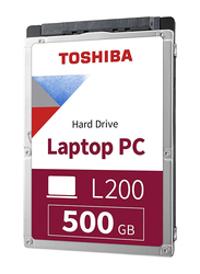 Toshiba L200 500GB SATA 2.5-Inch Slim Notebook Internal Hard Drive, Silver