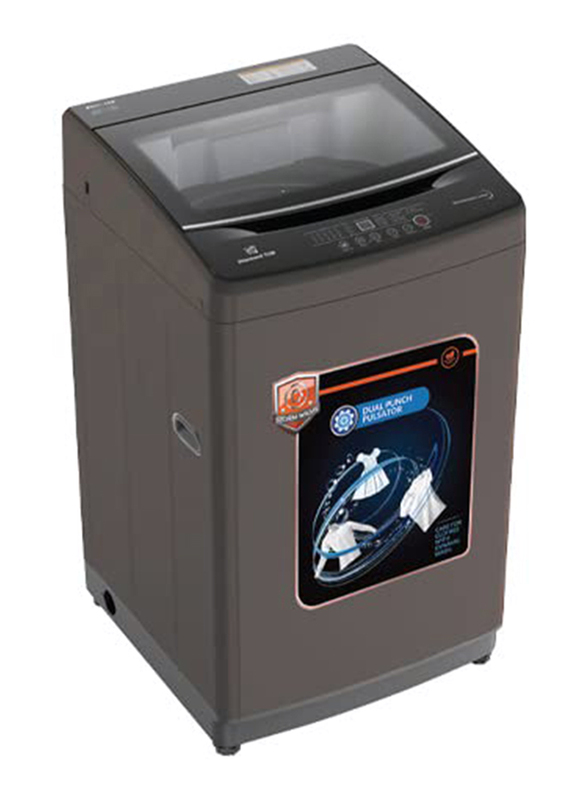 Nikai 7Kg Top Load Fully Automatic Washing Machine, NWMT700TN9P, Grey